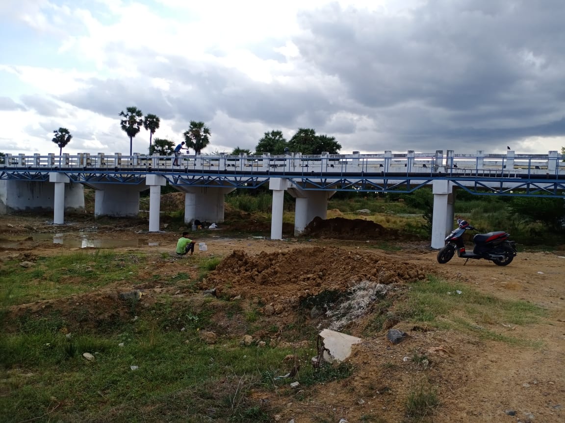 Chennai Metro Water - Pipe Carrier Bridge, CMWSSB